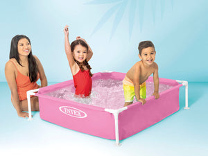 Intex Kinderzwembad Met Frame - Roze