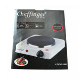 Cheffinger Cf-Ehs1000: 1000W Elektrische Kookplaat - Enkele