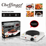 Cheffinger Cf-Ehs1000: 1000W Elektrische Kookplaat - Enkele