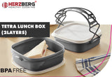 Herzberg Cooking Herzberg 2-Laags Tetra Lunchbox