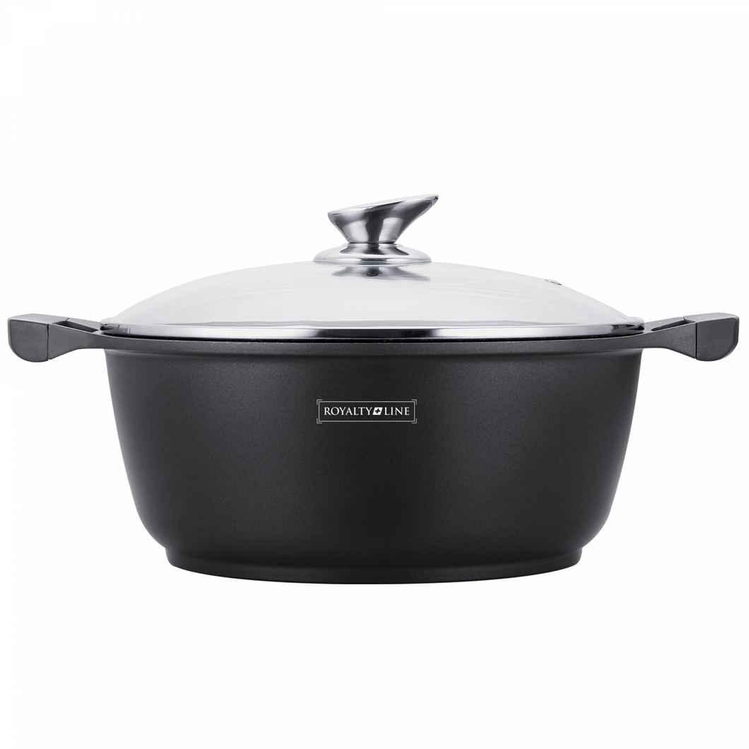 Royalty Line Rl-Bs30M: Marmeren Kookpot & Braadpan - 30Cm