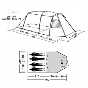 Oase Outdoor Easy Camp Huntsville 400 Tent