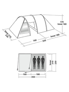 Huismerk Easy Camp Galaxy 300 Tent