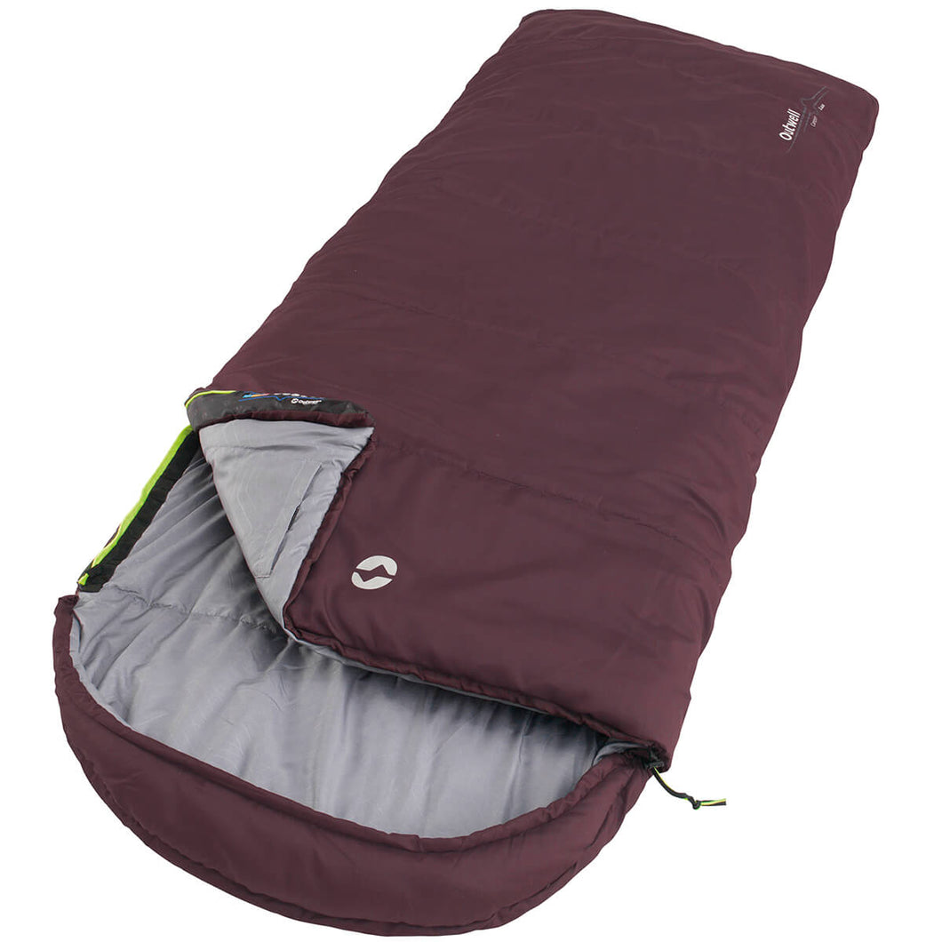 Huismerk Outwell Campion Lux Slaapzak - Aubergine