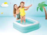 Intex Vierkant Babyzwembad-Blauw