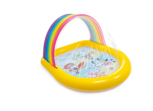 Intex Regenboog Zwembad Met Watersproeiers