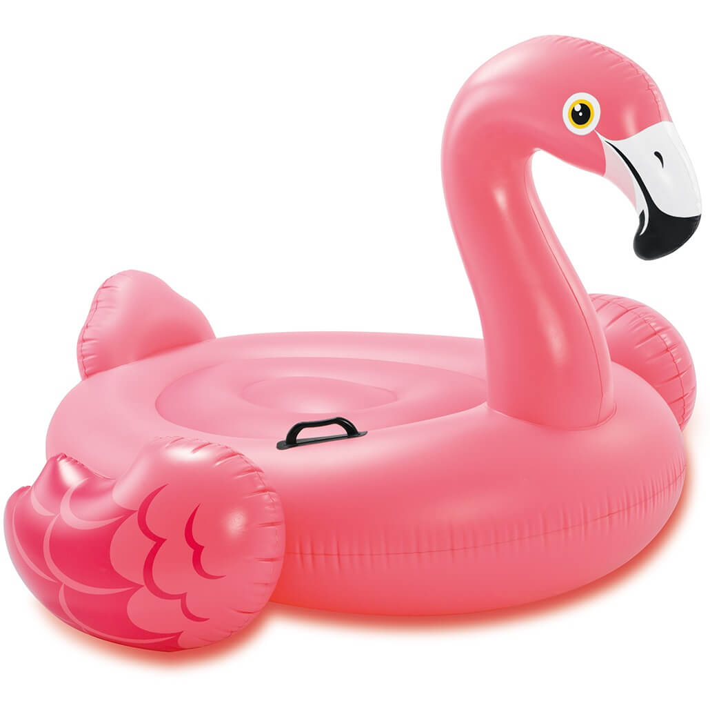 Opblaasbare flamingo