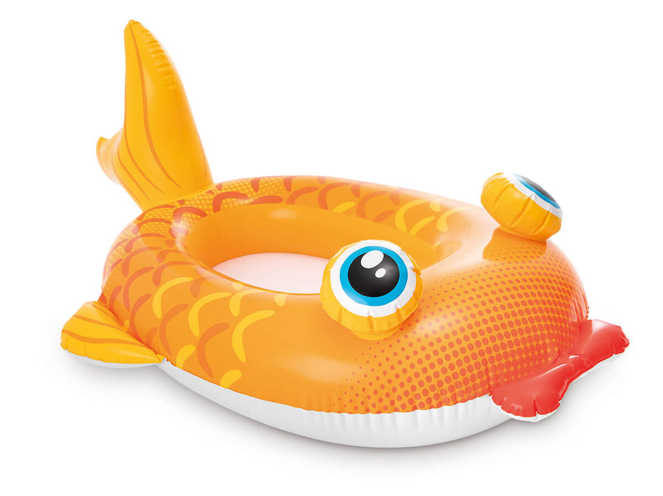 Intex Zwembad Kinderbootje-Vis-Oranje
