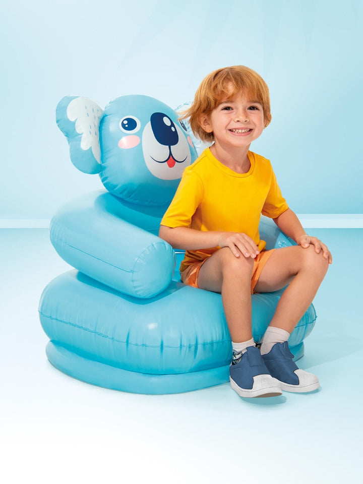 Intex Kinderstoel 'Happy Animal' Blauw
