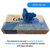 Biotech BTS-00850: Nitril wegwerphandschoenen - klein
