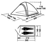 Easy Camp Meteor 200 Tent 2 Persoons