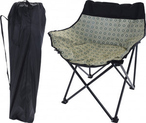 Ambiance Campingstoel Grijs/Zwart 76 X 28 X 32 Cm