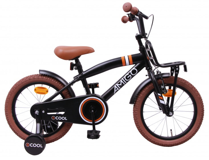 Amigo 2Cool 16 Inch 25,5 Cm Jongens Terugtraprem