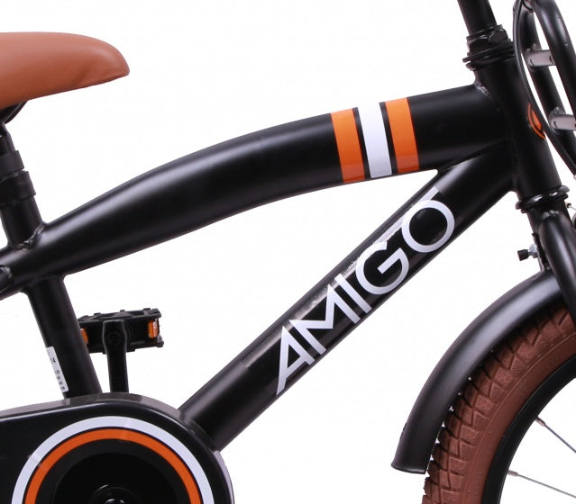 Amigo 2Cool 16 Inch 25,5 Cm Jongens Terugtraprem