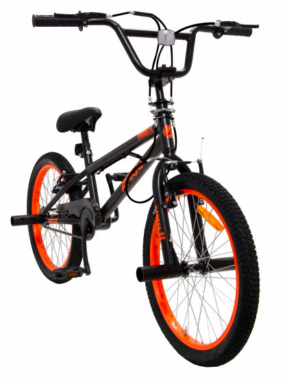 Amigo Danger 20 Inch 26 Cm Unisex V-Brakes Zwart/Oranje