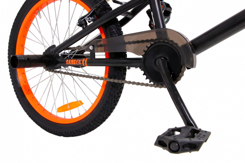 Amigo Danger 20 Inch 26 Cm Unisex V-Brakes Zwart/Oranje