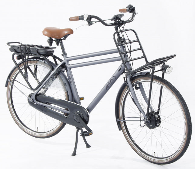 Amigo E-Strong T2 28 Inch 54 Cm Heren 3V Rollerbrake