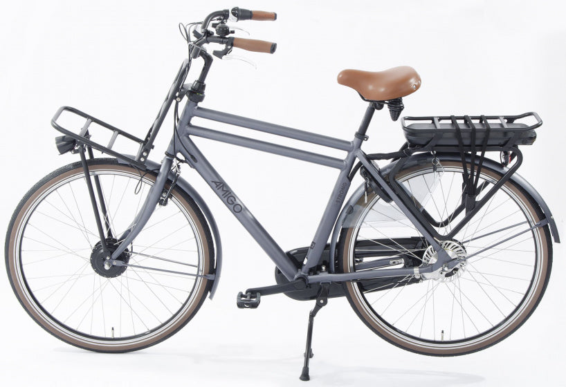 Amigo E-Strong T2 28 Inch 54 Cm Heren 3V Rollerbrake