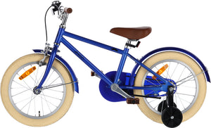 Amigo Mister Jongens Terugtraprem  16 inch 24 cm blauw