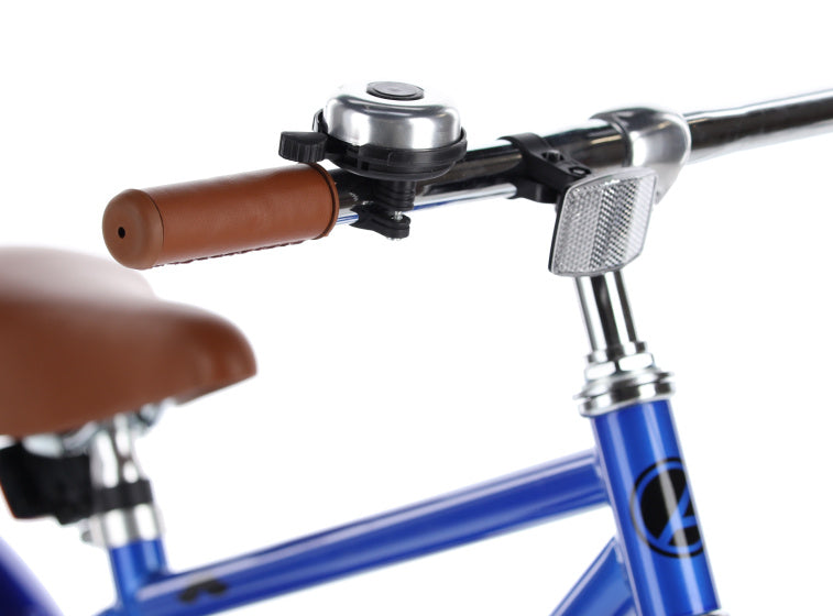 Amigo Mister Jongens Terugtraprem  16 inch 24 cm blauw