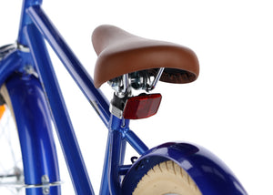 Amigo Mister Jongens Terugtraprem  16 inch 24 cm blauw