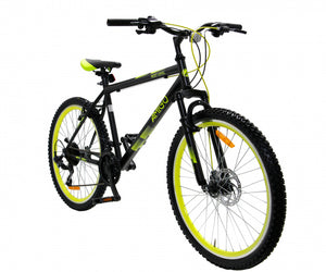 Amigo Next Level 26 Inch 47 Cm Unisex 21V V-Brakes Zwart/Geel