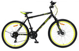 Amigo Next Level 26 Inch 47 Cm Unisex 21V V-Brakes Zwart/Geel