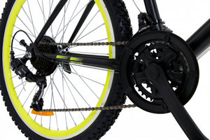 Amigo Next Level 26 Inch 47 Cm Unisex 21V V-Brakes Zwart/Geel