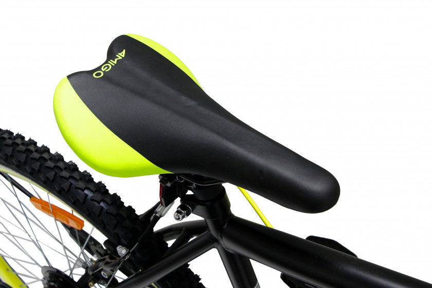 Amigo Next Level 26 Inch 47 Cm Unisex 21V V-Brakes Zwart/Geel