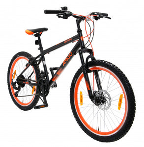 Amigo Next Level 26 Inch 47 Cm Unisex 21V V-Brakes Zwart/Oranje