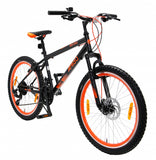 Amigo Next Level 26 Inch 47 Cm Unisex 21V V-Brakes Zwart/Oranje