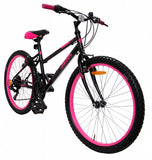 Amigo Power 26 Inch 42 Cm Meisjes 18V V-Brakes Zwart/Roze
