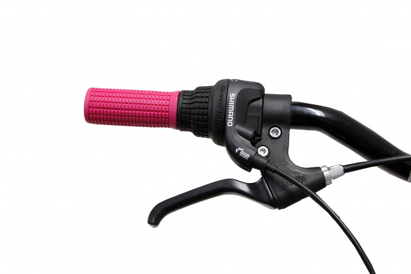 Amigo Power 26 Inch 42 Cm Meisjes 18V V-Brakes Zwart/Roze