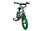 Amigo Sports 14 Inch 22 Cm Jongens Terugtraprem Grijs/Groen