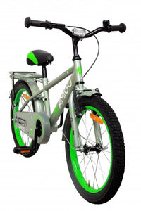 Amigo Sports 18 Inch 26 Cm Jongens Terugtraprem Grijs/Groen