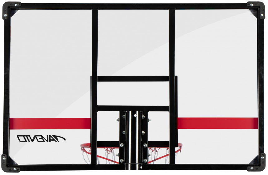 Avento Basketbalbord Legends League 112 X 72 Cm Zwart 5-Delig
