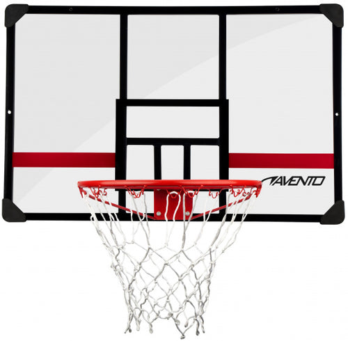 Avento Basketbalbord Legends League 112 X 72 Cm Zwart 5-Delig