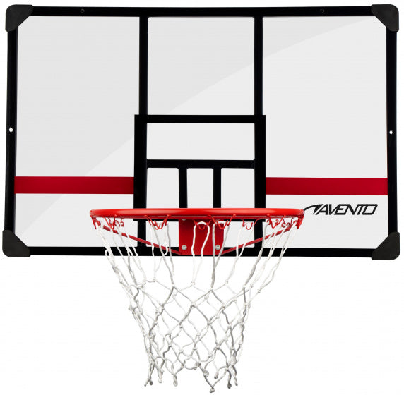 Avento Basketbalbord Legends League 112 X 72 Cm Zwart 5-Delig