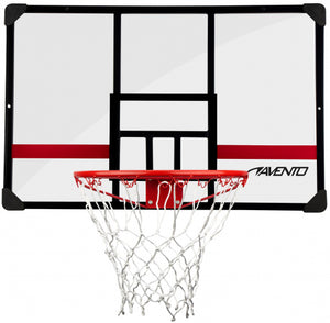 Avento Basketbalpaal Legendary 225-305 Cm Rvs Zwart 6-Delig
