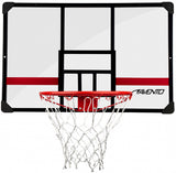 Avento Basketbalpaal Legendary 225-305 Cm Rvs Zwart 6-Delig