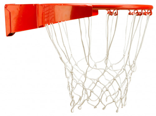 Avento Basketbalring Met Veer En Net Slam Rim Pro Oranje/Wit