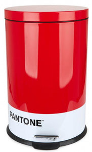 Balvi Prullenbak Pantone 20 Liter Metaal Geel/Wit 2-Delig