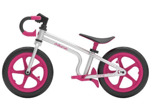 Chillafish Fixie Loopfiets Junior Zilver/Blauw