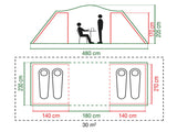 Coleman Spruce Falls 4 Tent