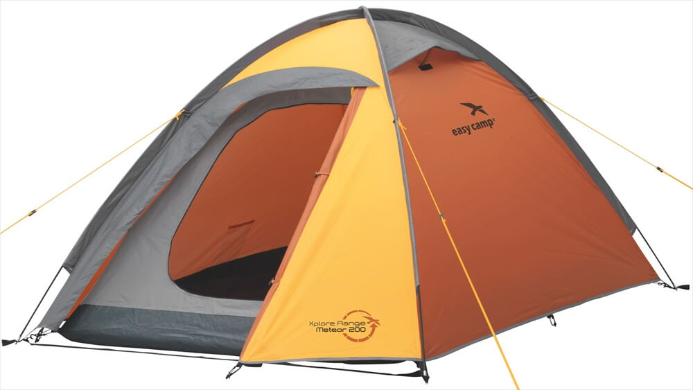 Easy Camp Meteor 200 tent oranje 2 Persoons
