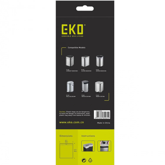 Eko Afvalzakken 7-9 Liter  Code B - 25 Stuks