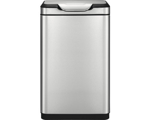 Eko Prullenbak Touch Afvalscheider 20 + 20 Liter Rvs