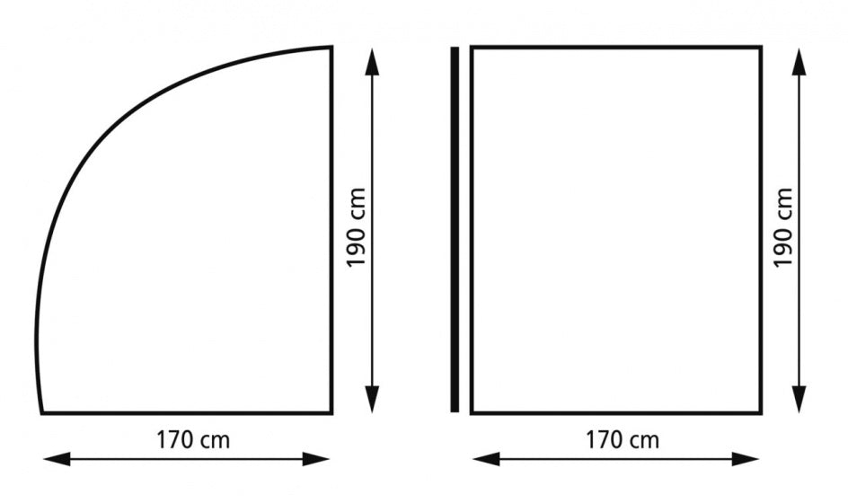 Eurotrail Bagagetent Xl 190 X 170 X 190 Cm