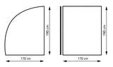 Eurotrail Bagagetent Xl 190 X 170 X 190 Cm