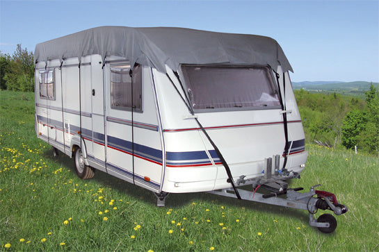 Eurotrail Beschermhoes Dak Caravan 550 X 300 Cm Sfs Grijs